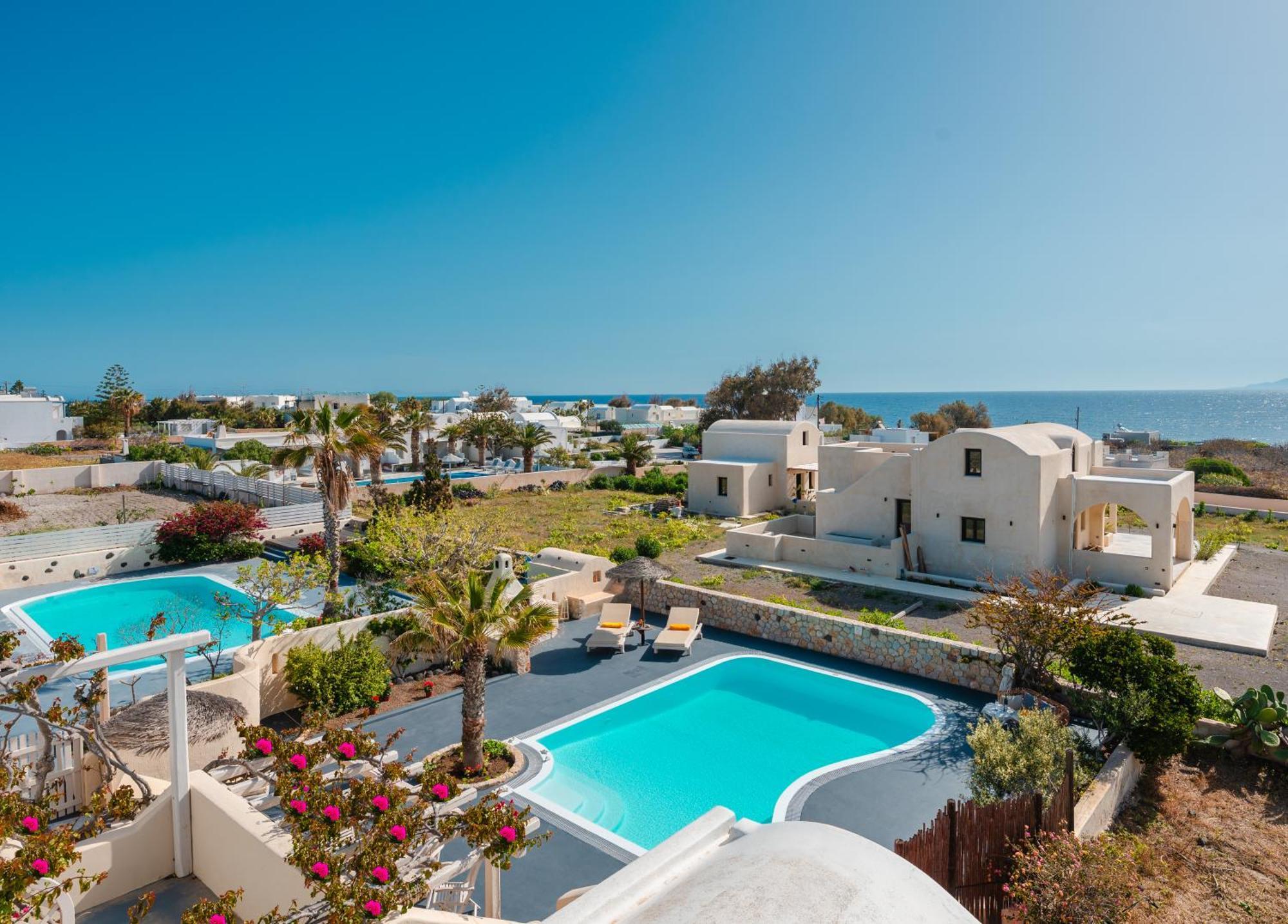 Kalypso-Theros Houses Kamári Exterior foto