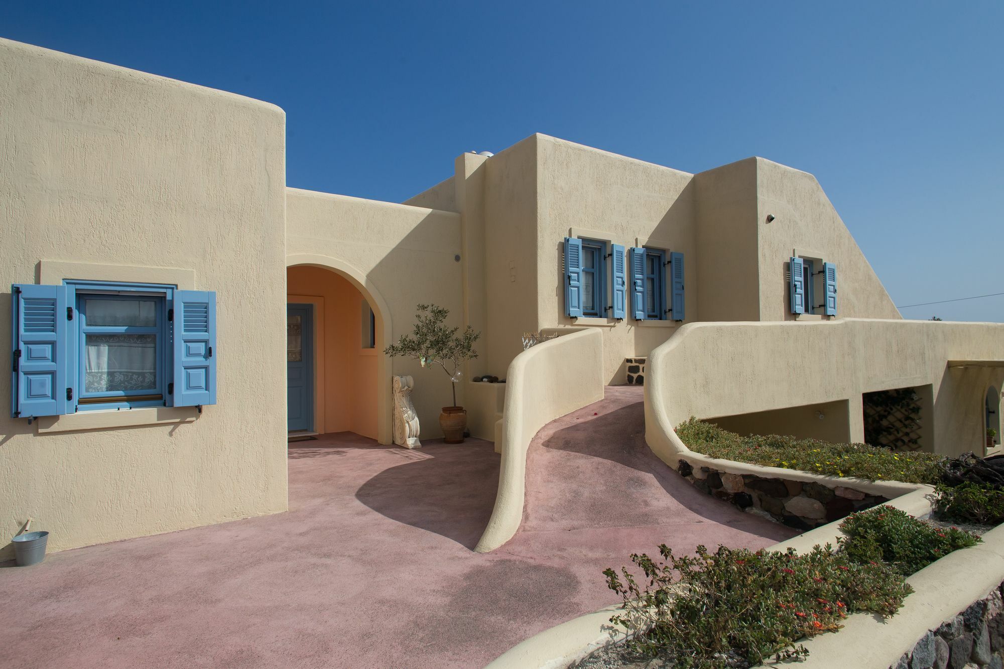 Kalypso-Theros Houses Kamári Exterior foto